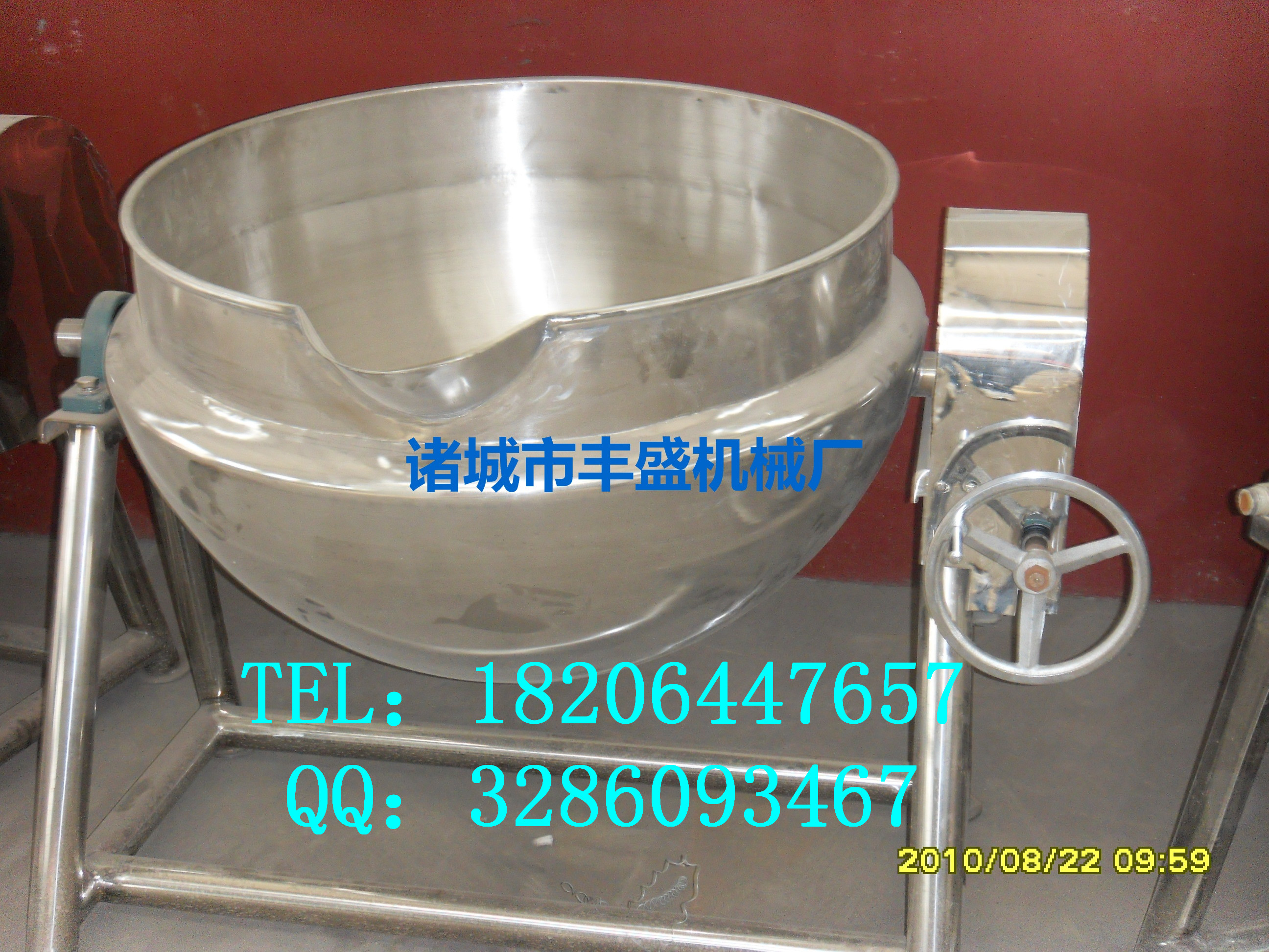 可傾式夾層鍋圖片/可傾式夾層鍋樣板圖 (2)