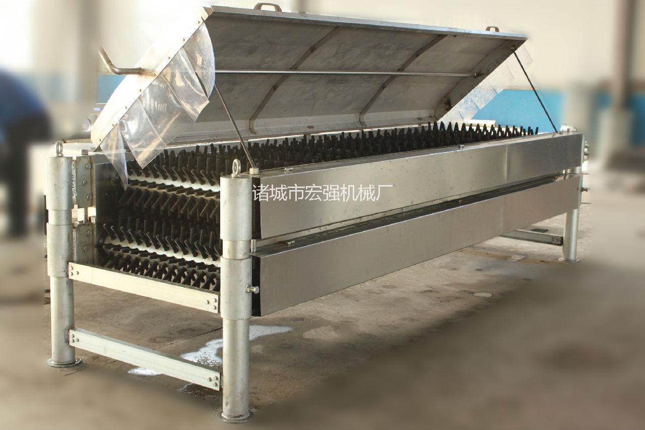 中大型全自動(dòng)雞鴨脫毛機(jī) 臥式脫毛圖片