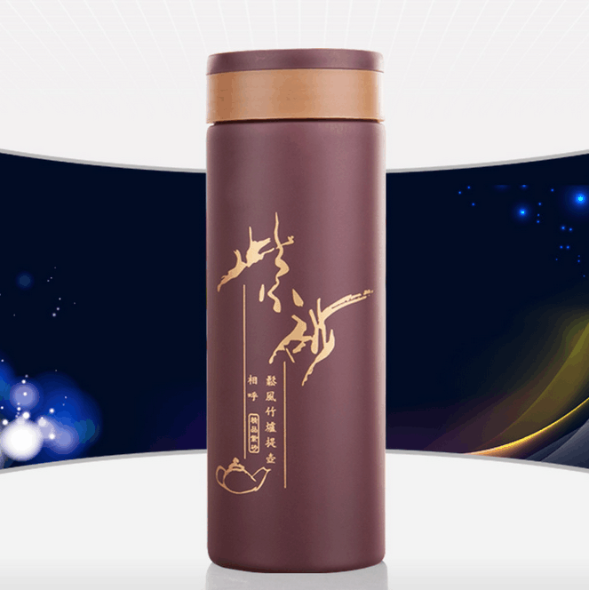 供應(yīng)用于保溫杯的廠家直銷不銹鋼紫砂 杯促銷廣告杯