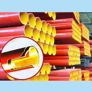 柔性鑄鐵排水管全國各地都發(fā)圖片