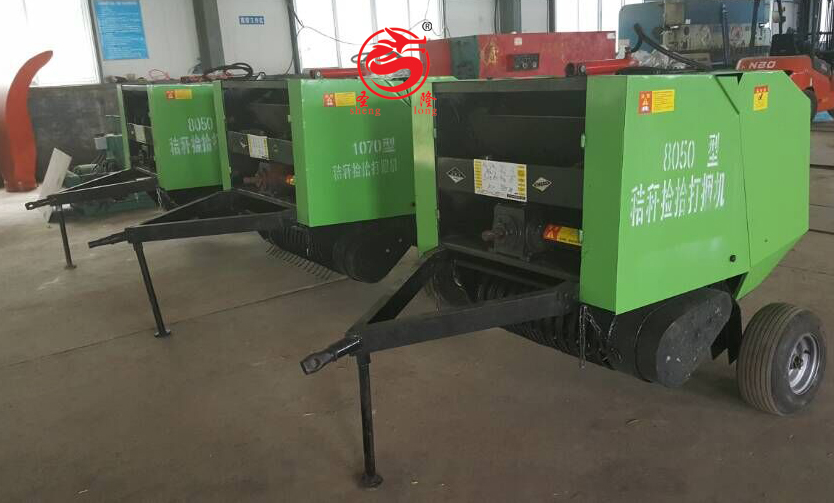 全自動水稻秸稈撿拾打捆機稻草打捆圖片
