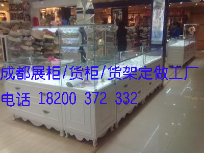 供应成都银饰品柜台/展示柜/烤漆柜工厂图片