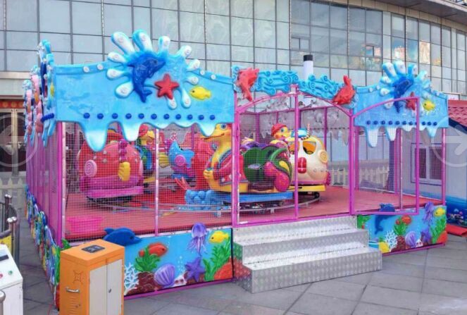 鄭州行通新型游樂(lè)設(shè)備歡樂(lè)海洋噴球圖片