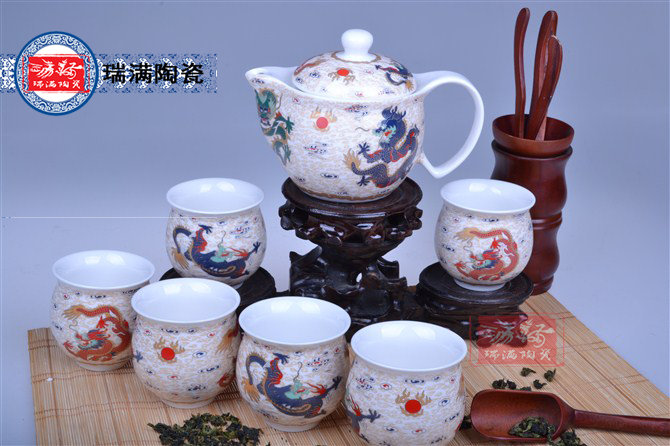 景德镇茶具 景德镇陶瓷茶具图片