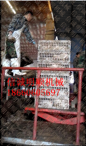 屠宰廠專用液壓卸禽籠升降平臺圖片/屠宰廠專用液壓卸禽籠升降平臺樣板圖 (1)