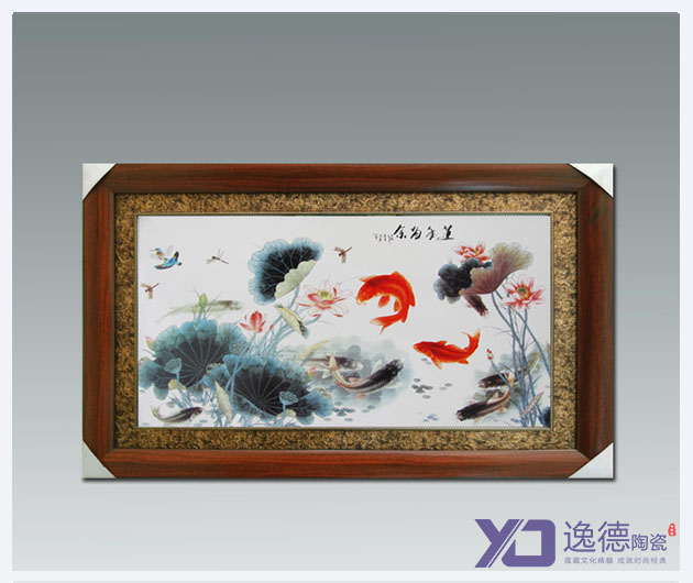 供应景德镇陶瓷瓷板画 礼品陶瓷瓷板画 陶瓷瓷板画批发