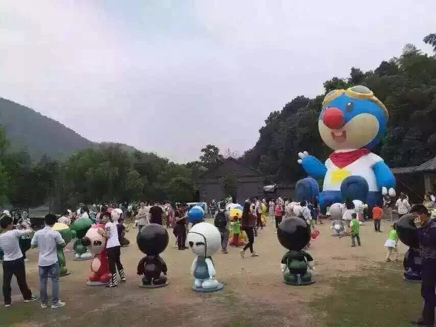 營口哆啦A夢卡通模型展覽制作廠家圖片