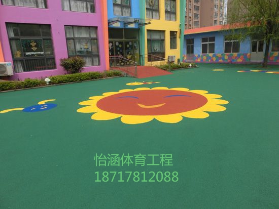 嵊州市塑膠地坪塑膠跑道廠家圖片
