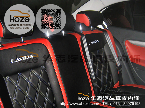 大眾朗逸汽車皮套圖片/大眾朗逸汽車皮套樣板圖 (2)