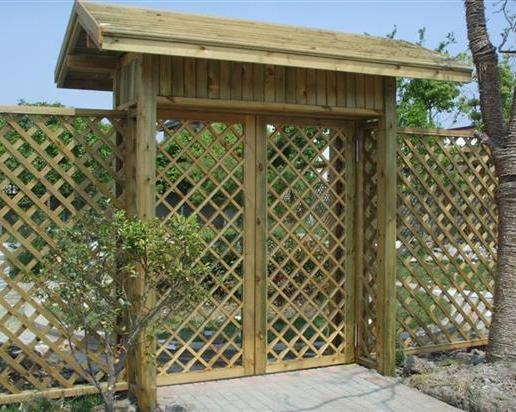 防腐木供貨商圖片