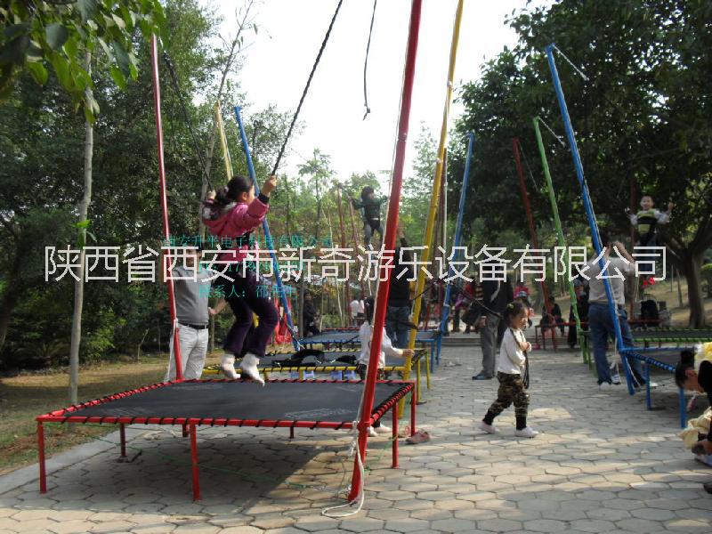 西安娛樂(lè)設(shè)備租賃兒童蹦床出租圖片