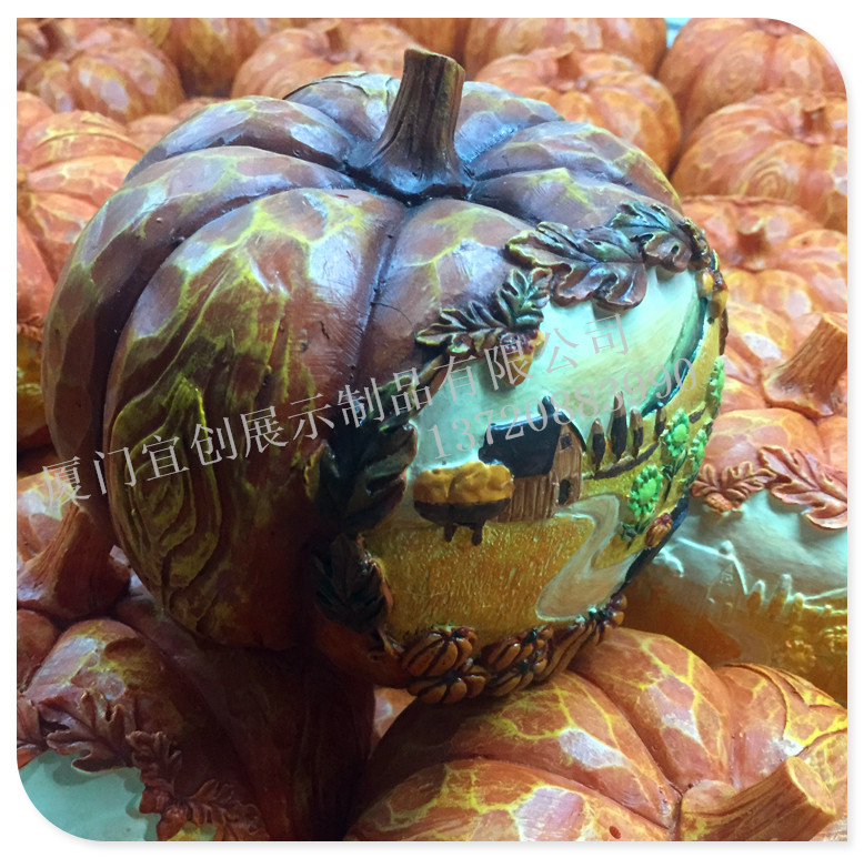 樹脂南瓜圖片/樹脂南瓜樣板圖 (1)