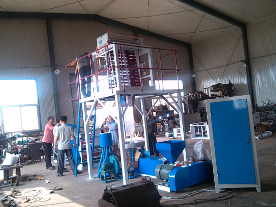 熱收縮膜吹膜機(jī)圖片/熱收縮膜吹膜機(jī)樣板圖 (4)