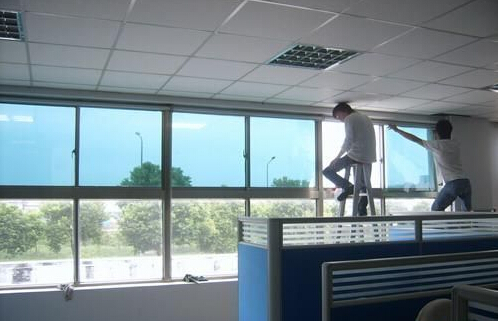 玻璃幕墻貼膜圖片/玻璃幕墻貼膜樣板圖 (2)