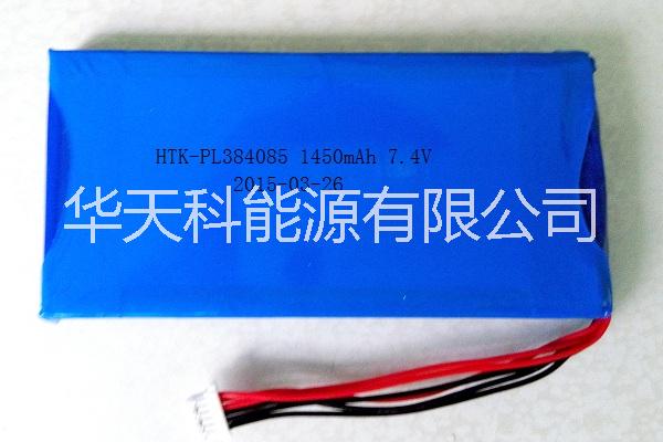 供应聚合物锂电池384085PL－1450mAh ，7.4V聚合物锂电池组，12V聚合物锂电池，24V聚合物锂电池