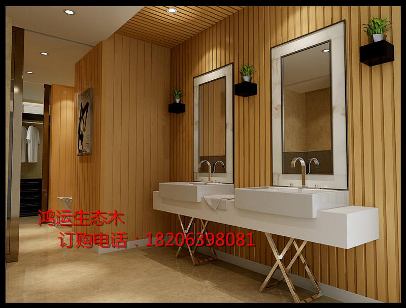 延吉生態(tài)木195包覆板長(zhǎng)城板圖片