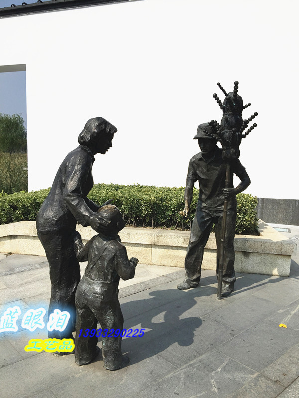 玻璃鋼人物雕塑圖片/玻璃鋼人物雕塑樣板圖 (2)