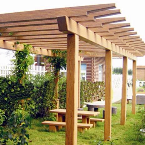 仿木葡萄架圖片/仿木葡萄架樣板圖 (1)