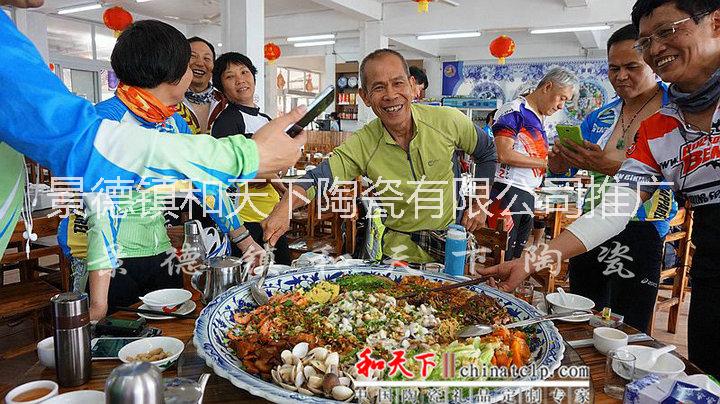 供应用于鱼盘|海鲜大盘的一米海鲜大盘 景德镇厂家直销图片