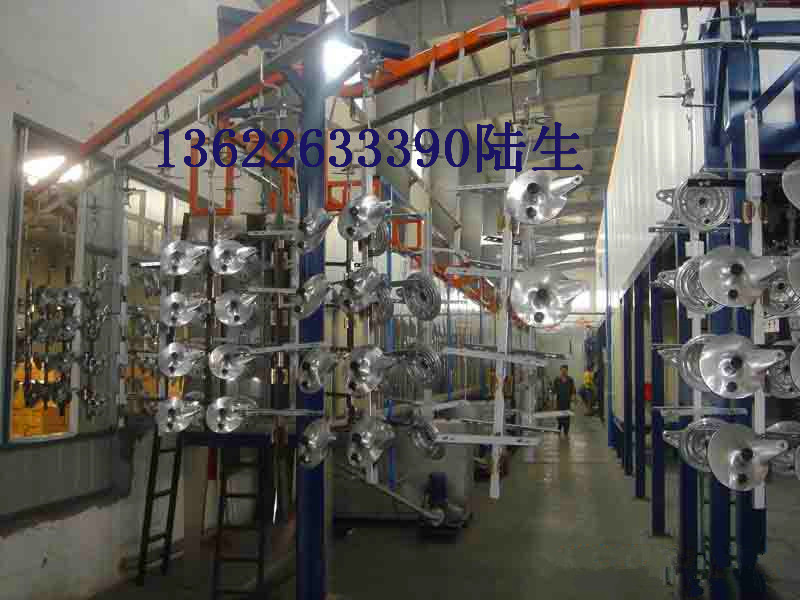 摩托車配件全自動(dòng)靜電噴漆設(shè)備圖片/摩托車配件全自動(dòng)靜電噴漆設(shè)備樣板圖 (1)