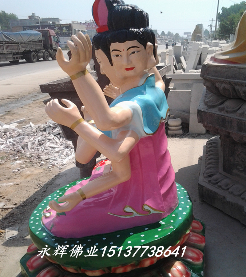 彩繪道教佛像批發(fā) 斗姆元君雕塑圖片/彩繪道教佛像批發(fā) 斗姆元君雕塑樣板圖 (2)