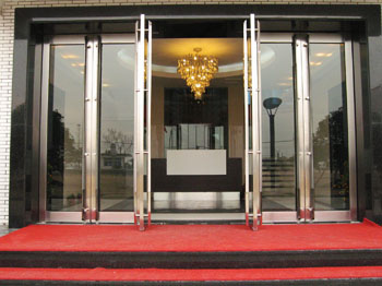 不銹鋼玻璃門圖片/不銹鋼玻璃門樣板圖 (3)