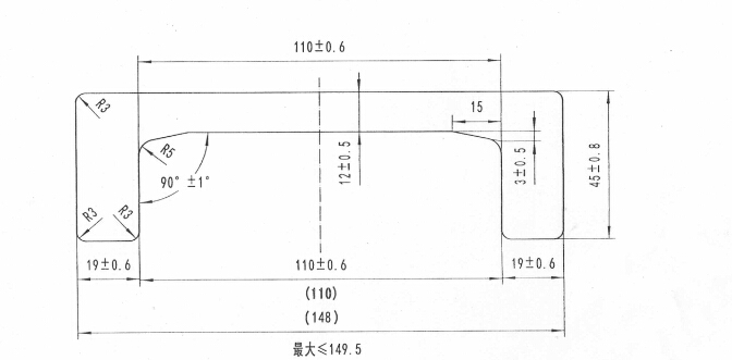 C148可切割叉車門架槽鋼型鋼圖片