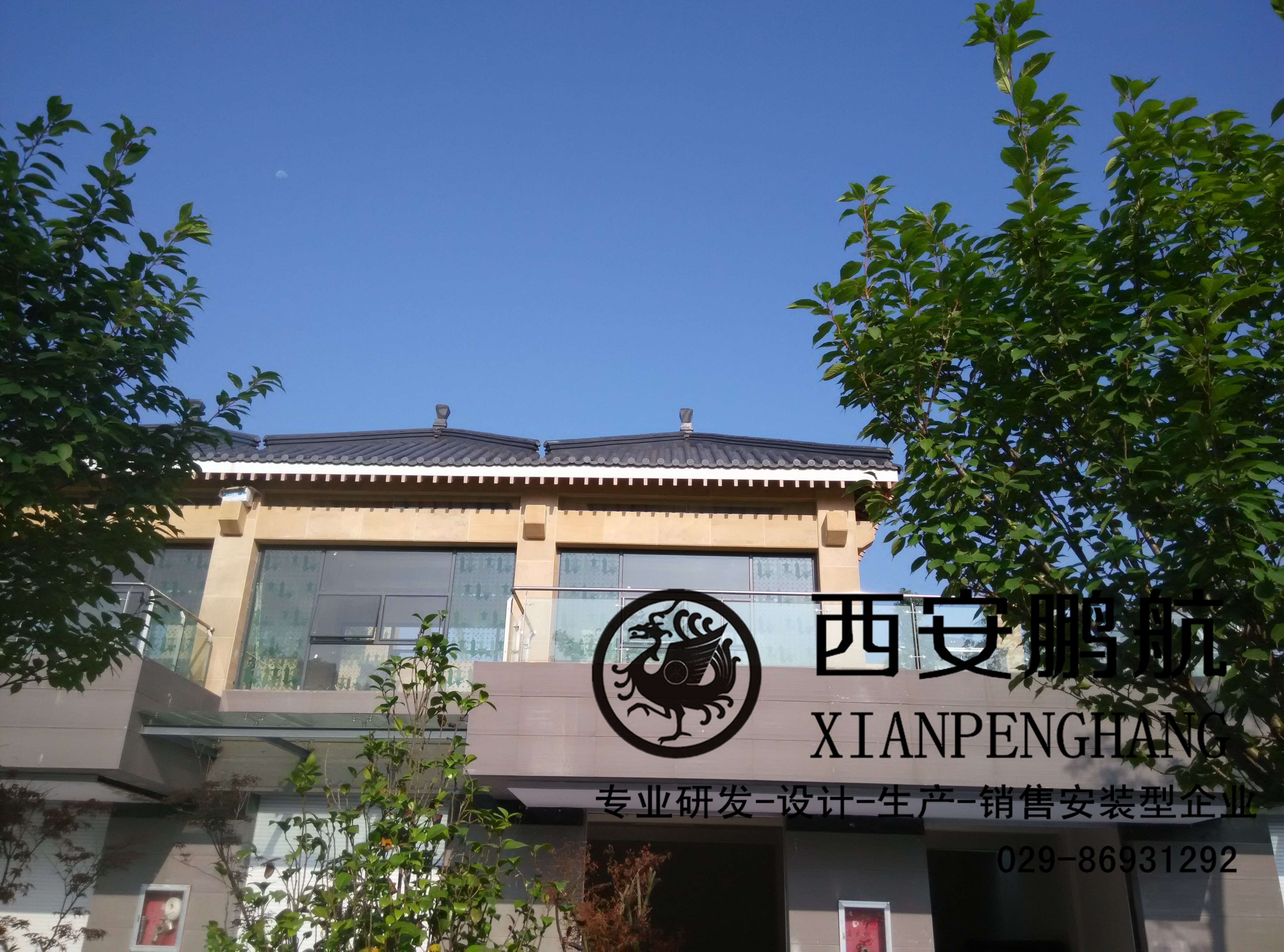 古建筑仿古金屬瓦圖片/古建筑仿古金屬瓦樣板圖 (4)