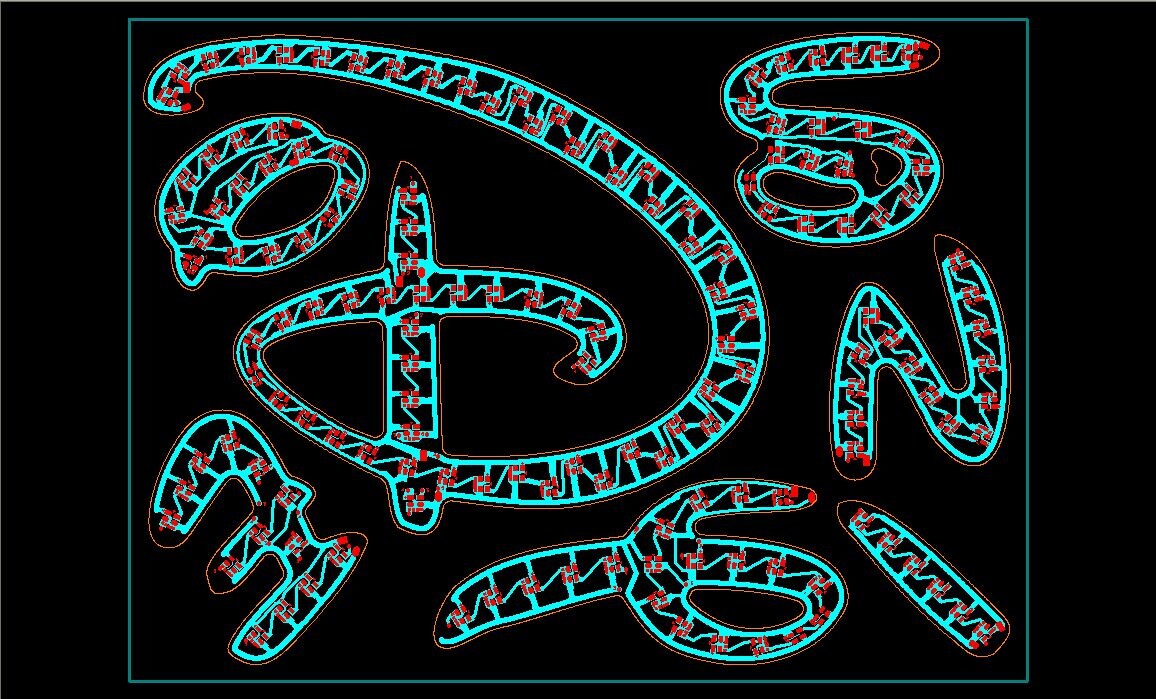 供應(yīng)用于店面燈飾的三星奇瑞老鳳祥等字形LED線路板