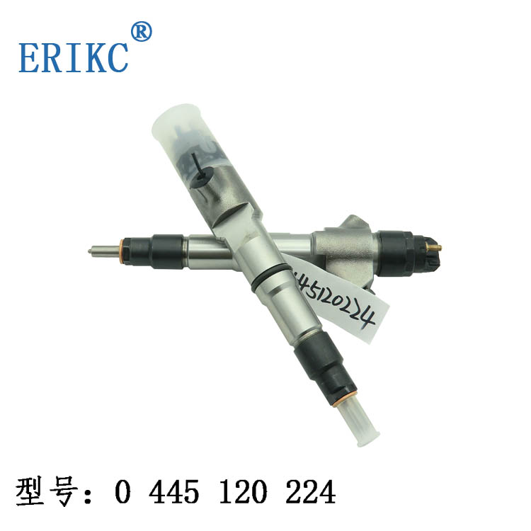 ERIKC供应用于汽车的喷油器0 445 120 224厂家直销喷油器总成，喷油嘴，阀组件，阀帽，垫片，6缸机喷油器总成