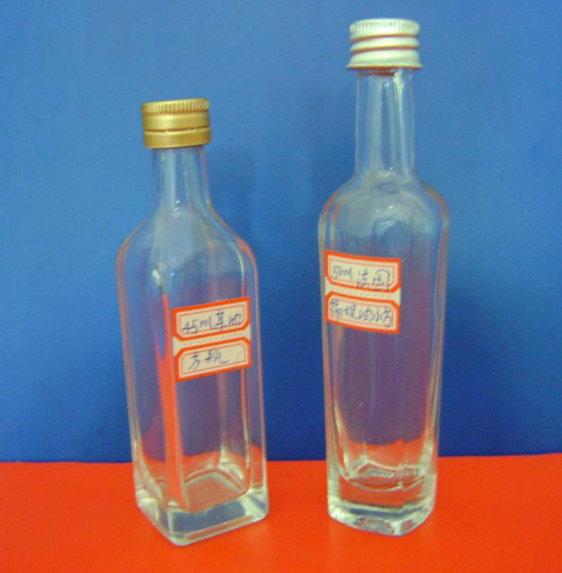 用于食用油包裝的50ml橄欖油方瓶茶油瓶