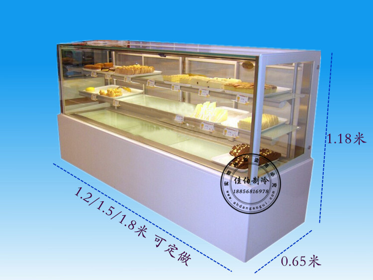 直角蛋糕展示柜圖片/直角蛋糕展示柜樣板圖 (1)