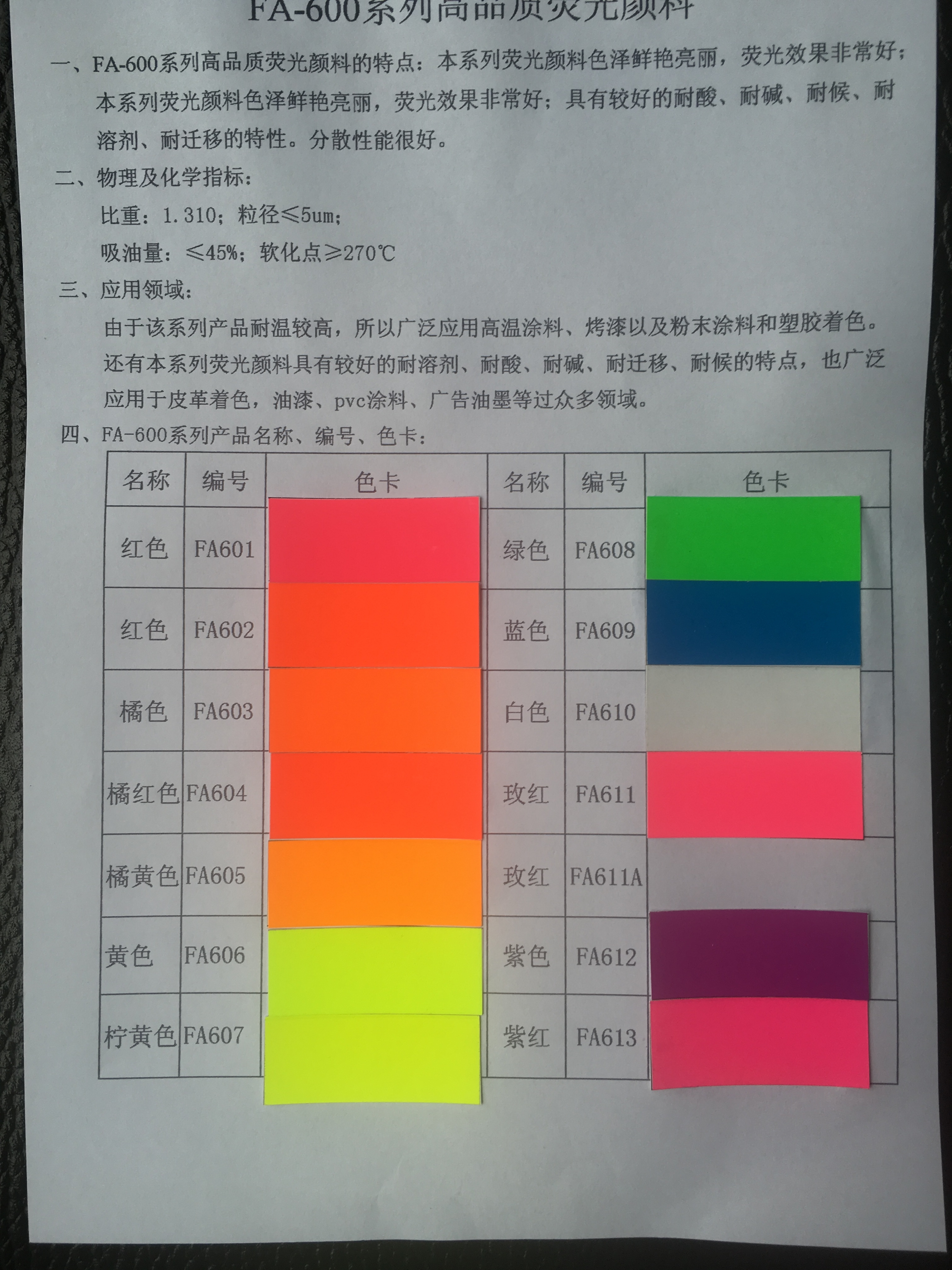 供应用于涂料、油墨、的迪力DL油漆荧光色粉颜料粉批发