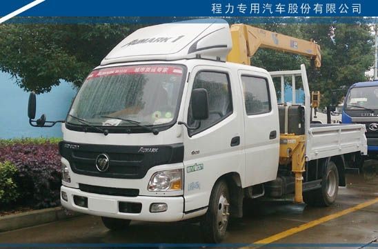 供應(yīng)歐馬可雙排座藍(lán)牌隨車吊2噸二節(jié)直臂吊機(jī)價(jià)格