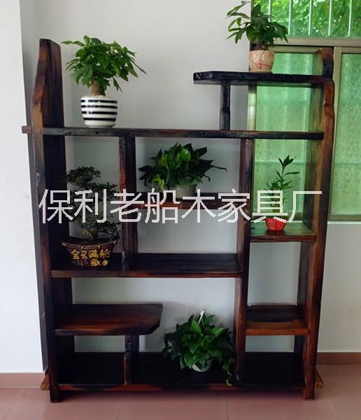 老船木博古架圖片/老船木博古架樣板圖 (2)