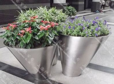 供應不銹鋼花盆(SZHP-254)