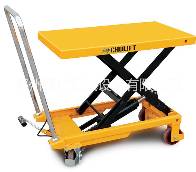 供應(yīng)手動液壓升降平臺車