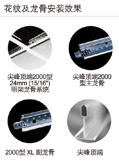 供應用于隔墻的阿姆斯壯2000型線槽龍骨