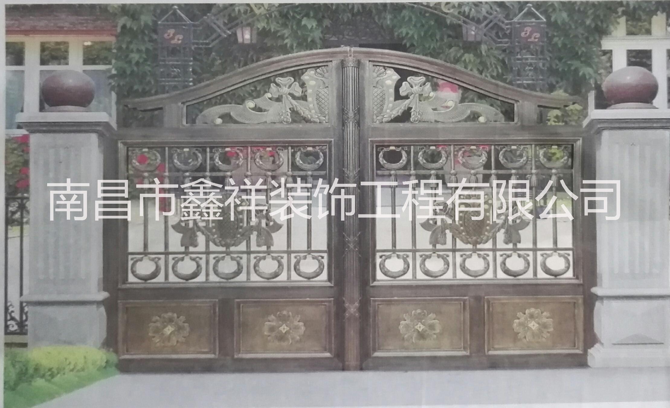 江西省南昌別墅鐵藝大門圖片
