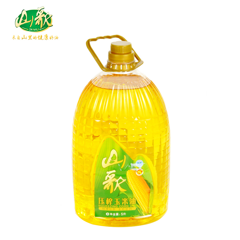 供應(yīng)山歌一級玉米油5L 非轉(zhuǎn)基因壓榨