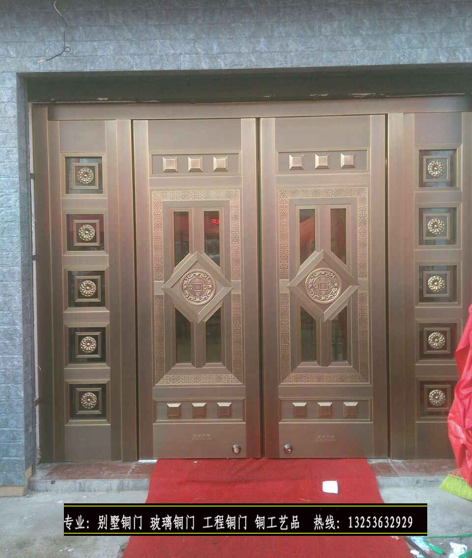 別墅銅門圖片/別墅銅門樣板圖 (4)
