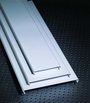 對角沖孔直角邊鋁扣板 酒店裝潢用圖片