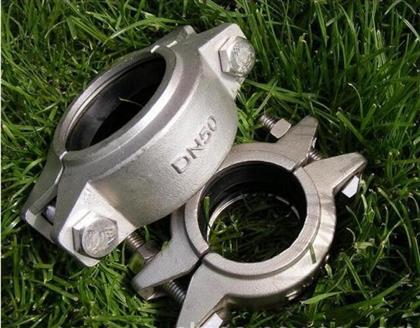 供應(yīng)不銹鋼溝槽拷貝林卡箍水處理卡箍