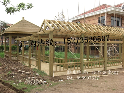 廣州園林花架景觀工程圖片/廣州園林花架景觀工程樣板圖 (4)