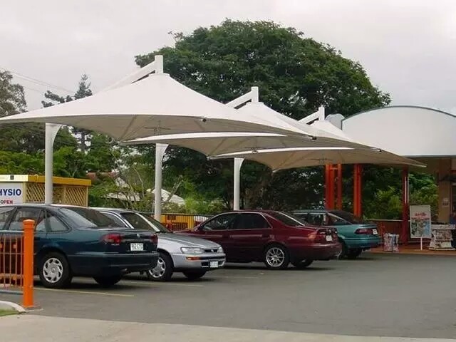 停車(chē)棚圖片/停車(chē)棚樣板圖 (3)