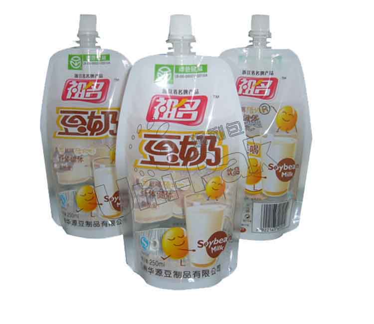 豆奶吸嘴袋圖片