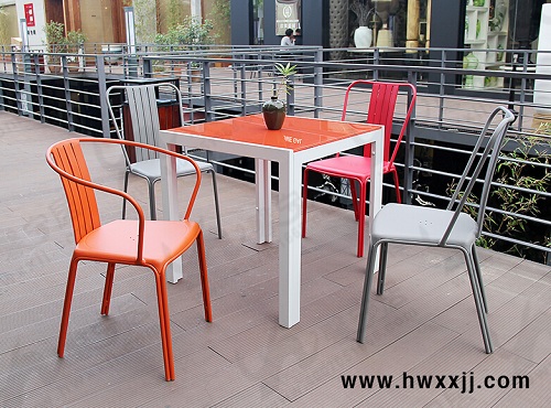 私房菜餐廳戶外休閑桌椅圖片