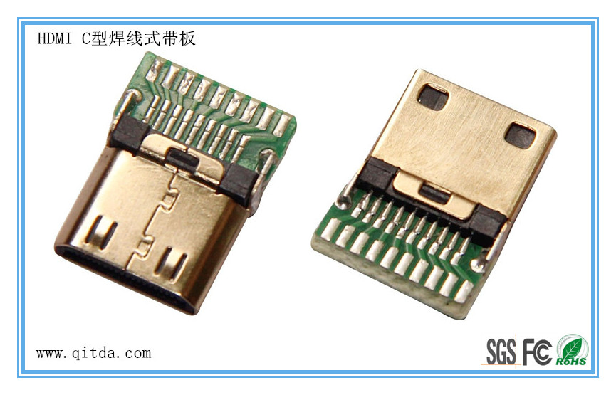 HDMI AM 焊线一体式图片