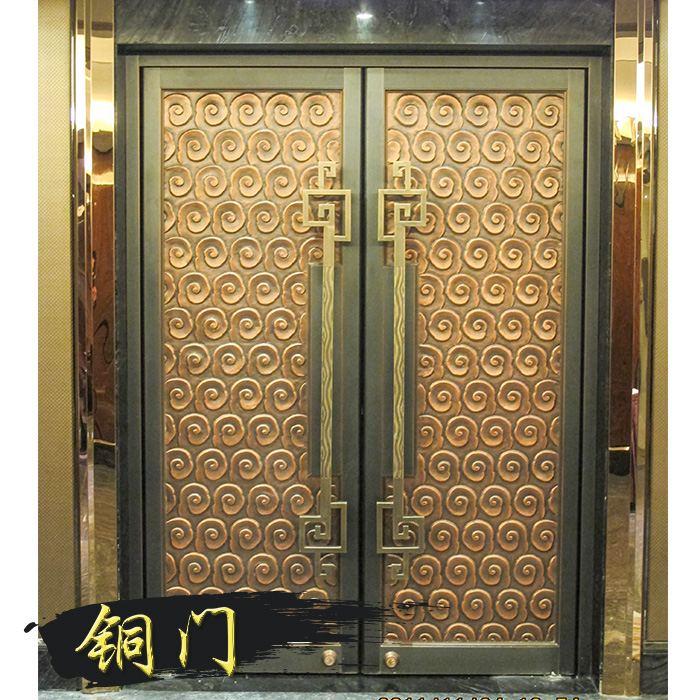 銅門定制圖片/銅門定制樣板圖 (4)