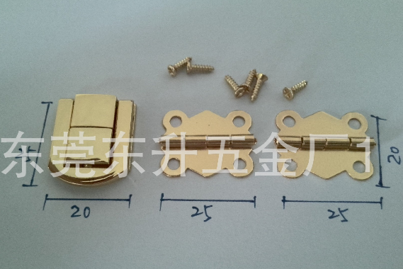 酒盒高档锁 挂金锁 弹簧盒页图片